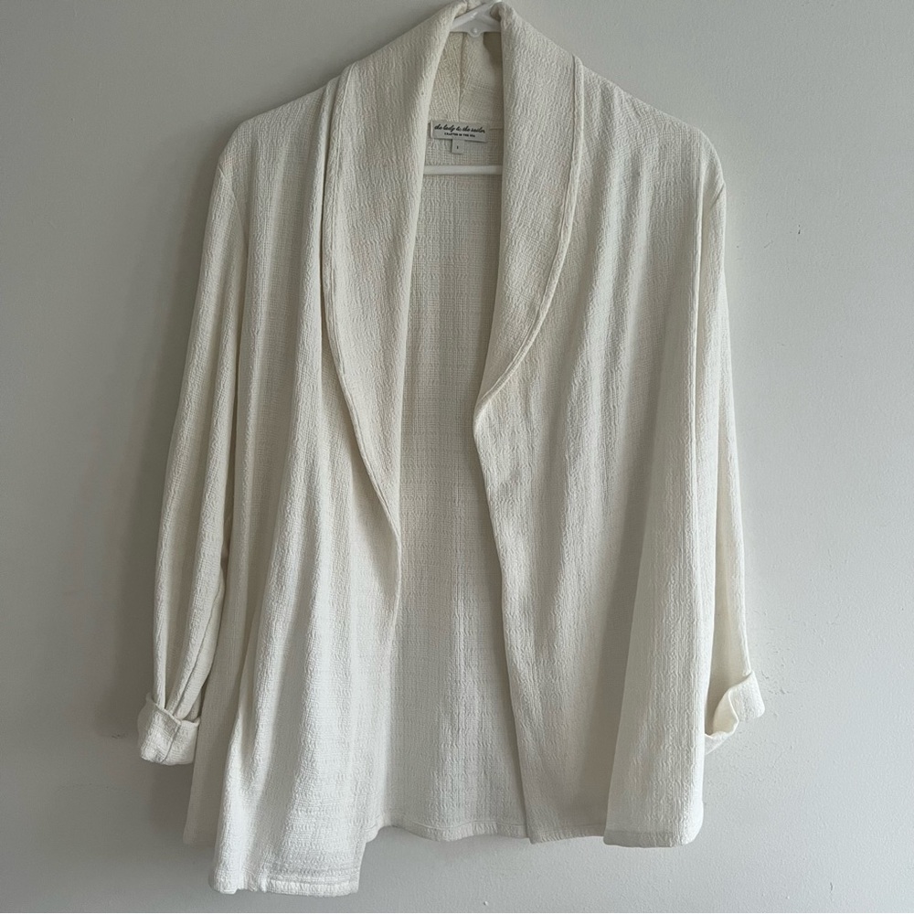 Beautiful white ceremonial jacket